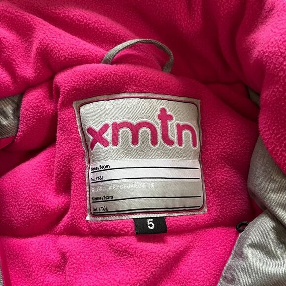 XMTN Girls 2 Piece Snowsuit Size 5 - Picture 5 of 16